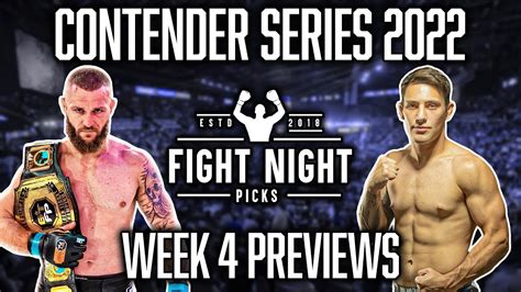 Fight Night Picks .